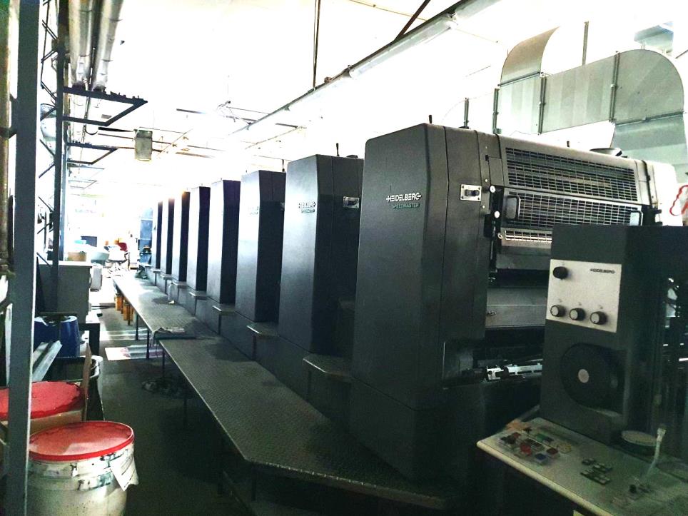 Used Heidelberg SM 102-8P Off Set printing machine for Sale (Auction Premium) | NetBid Industrial Auctions